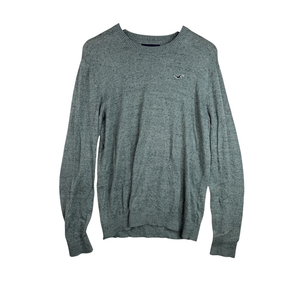 Hollister Men's Crewneck Pullover Sweater size Large Green
